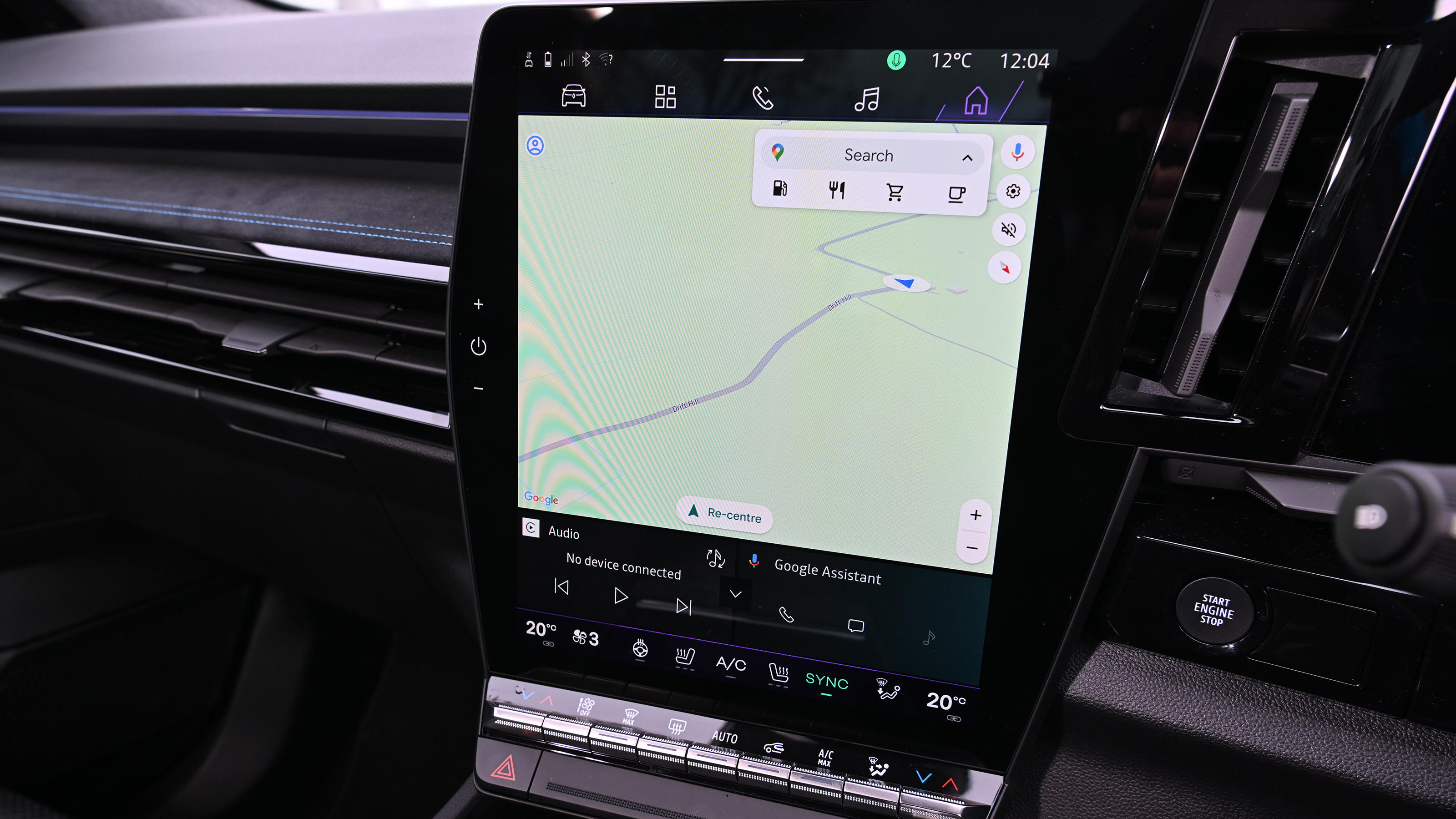 Renault Austral 2026 - infotainment screen 