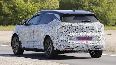 Renault Scenic facelift (camouflaged) - rear