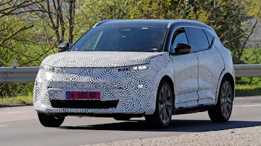Renault Scenic facelift (camouflaged) - front