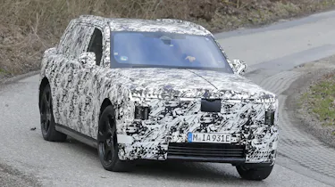 Rolls-Royce electric SUV (camouflaged) - front