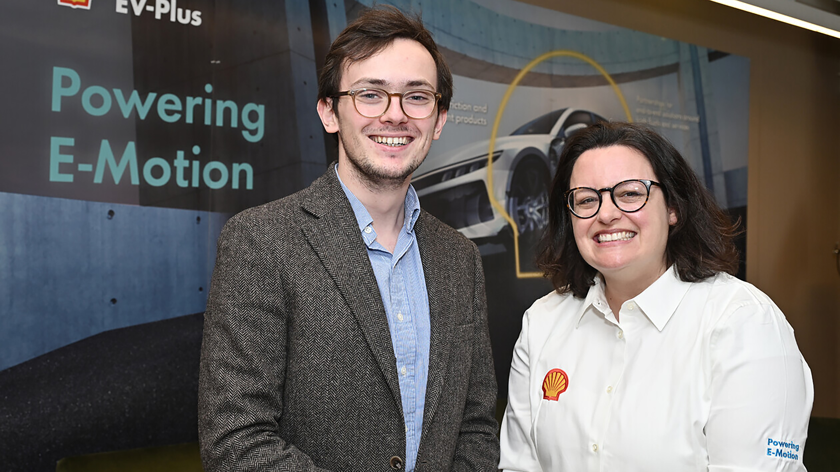 Tom with Dr. Cara Tredget