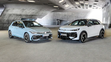 VW Golf and T-Roc full-hybrid - static