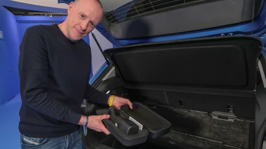 Phil McNamara and the Volkswagen ID Polo's boot