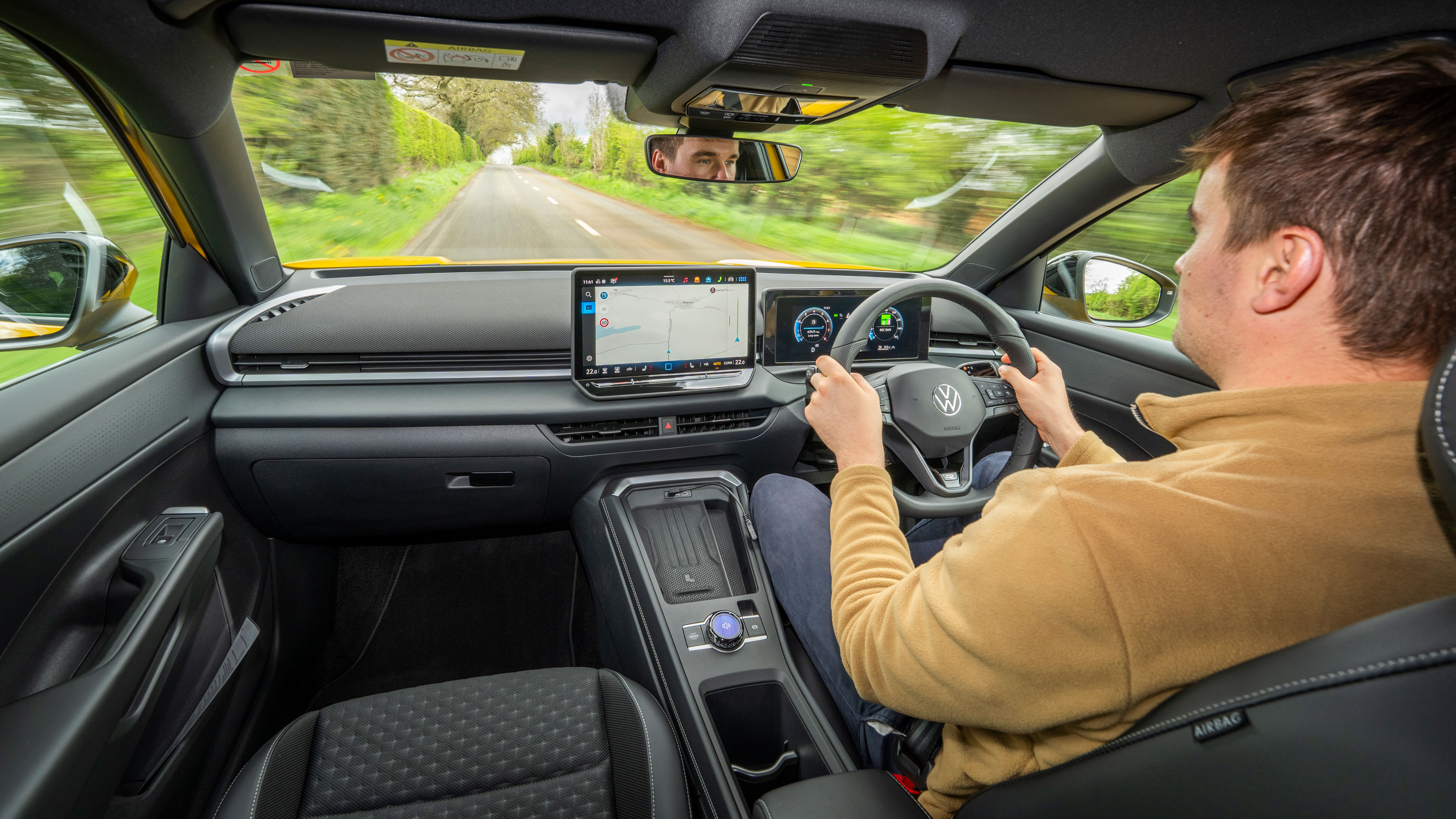 Alastair Crooks driving the Volkswagen T-Roc R-Line