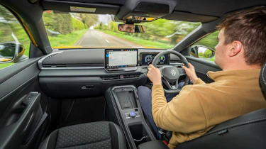 Alastair Crooks driving the Volkswagen T-Roc R-Line