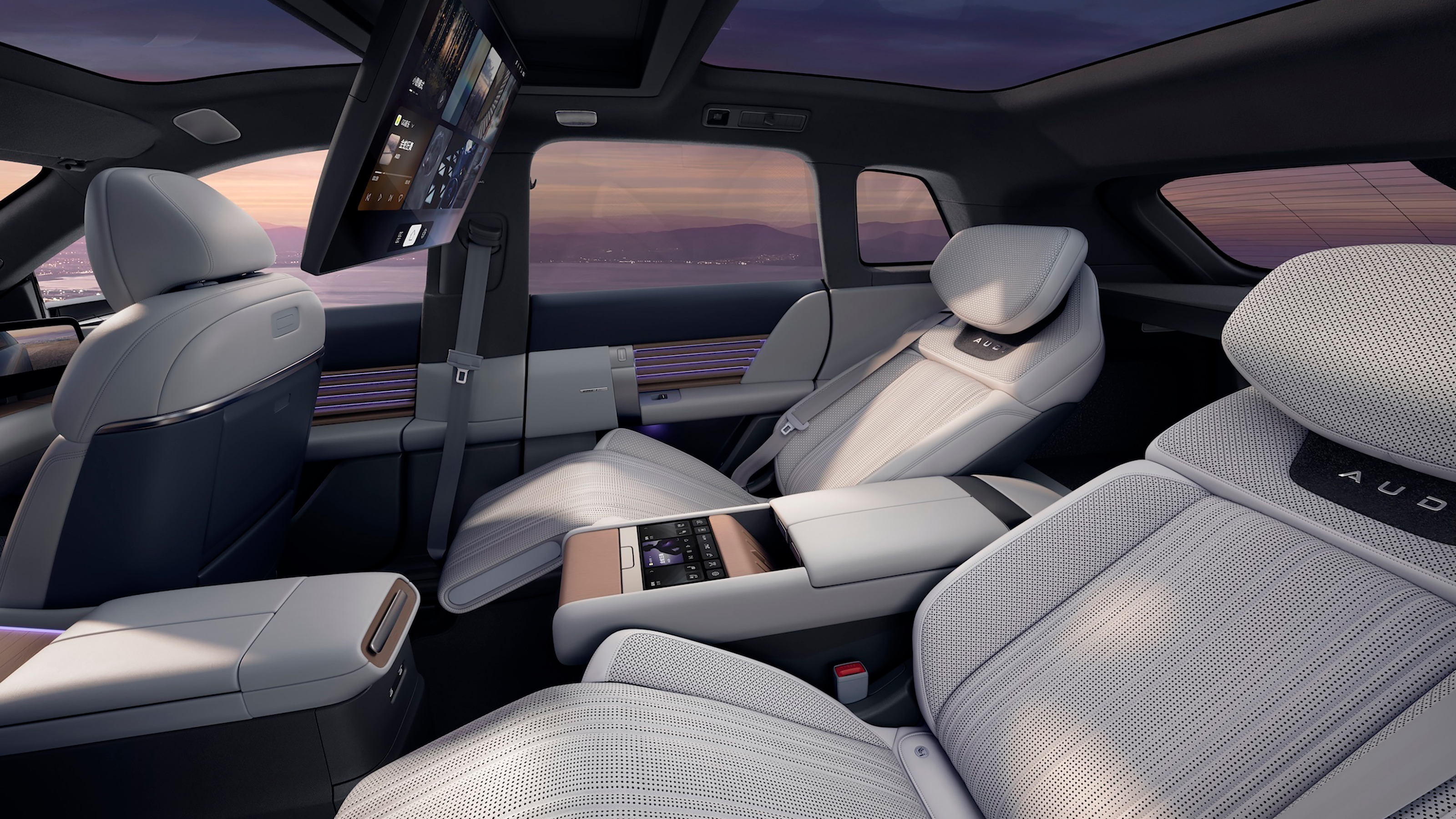 AUDI E7X interior