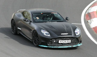 Aston Martin Vanquish S (camouflaged) - front cornering