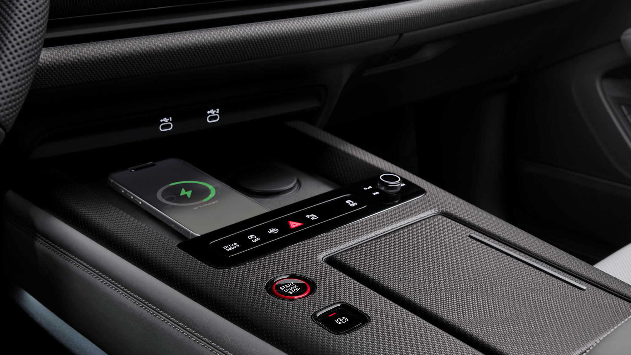 Audi Q9 - centre console