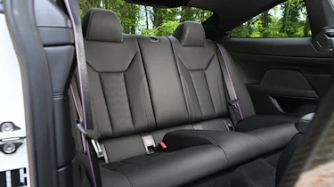 BMW M4 Competition - rear seats