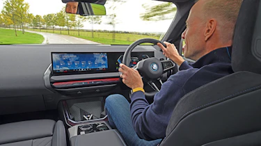 BMW X3 30e - driving
