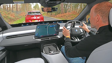 BMW X3 30e - iX3 driving
