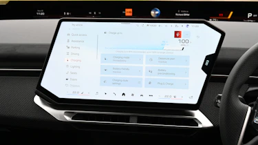 BMW iX3 - infotainment screen