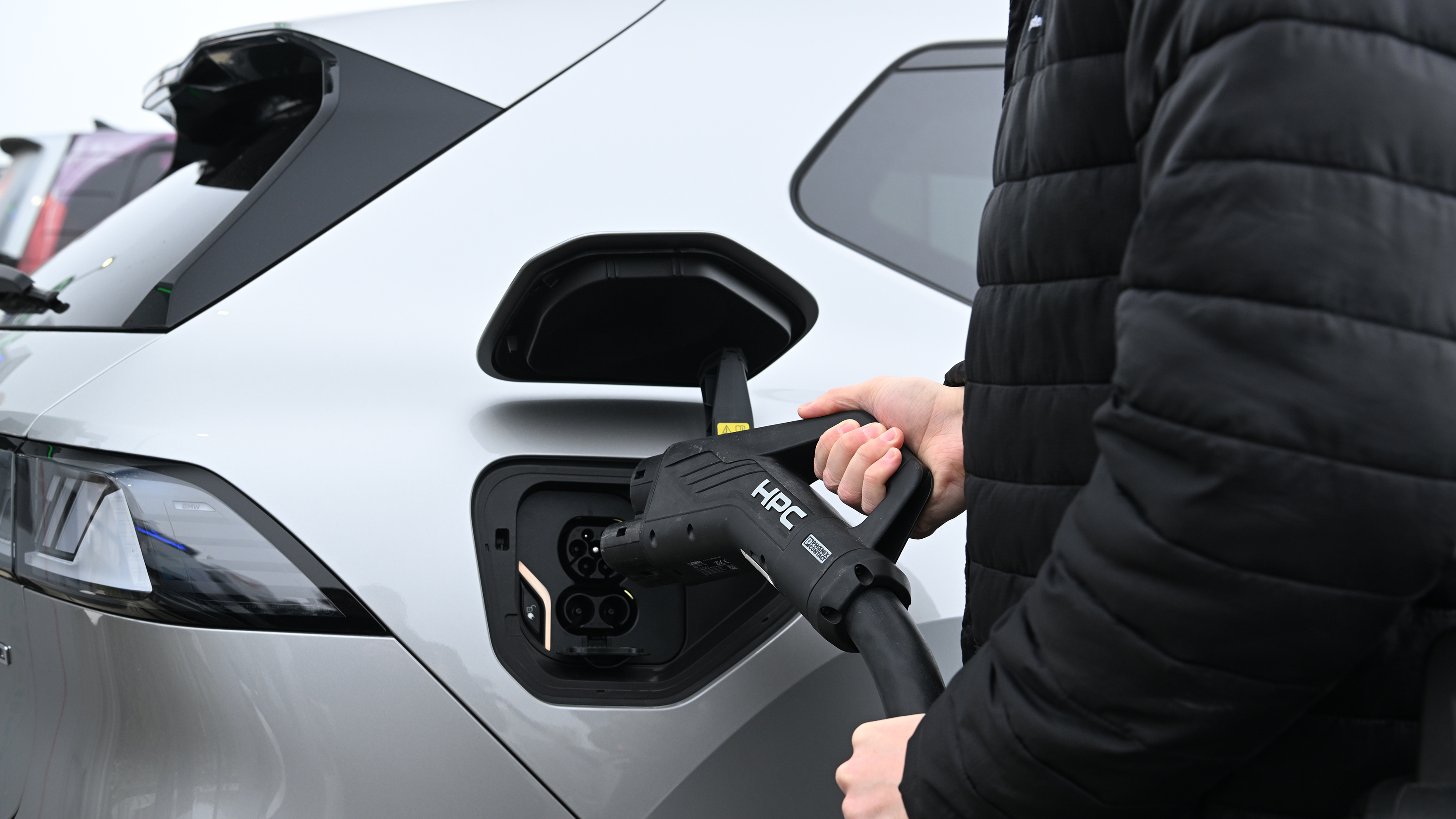 BMW iX3 - charging port