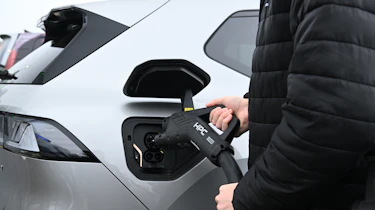 BMW iX3 - charging port