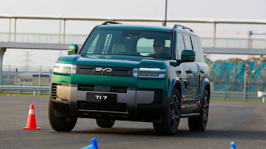 New BYD Ti7 - front cornering
