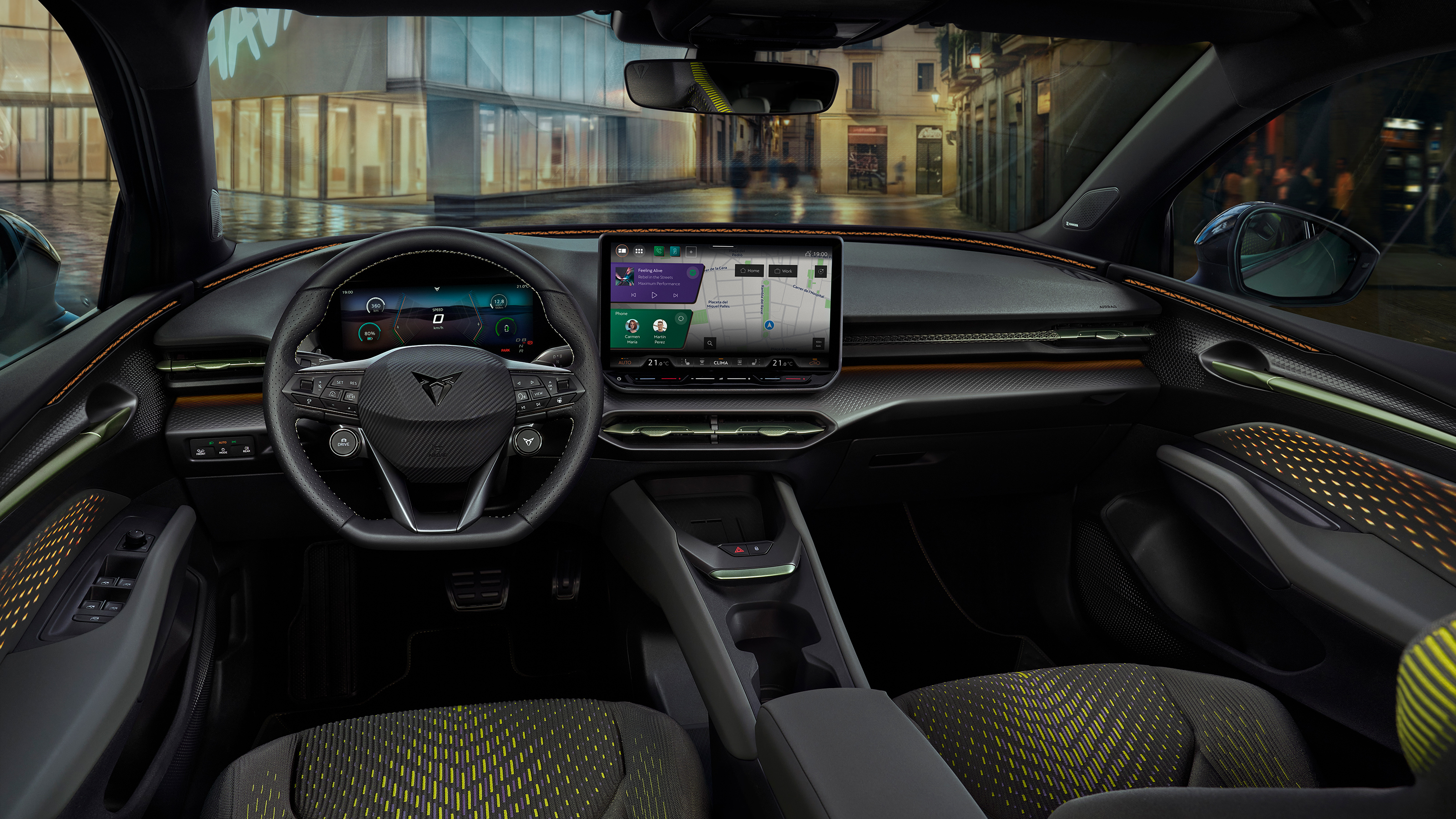 Cupra Raval - interior