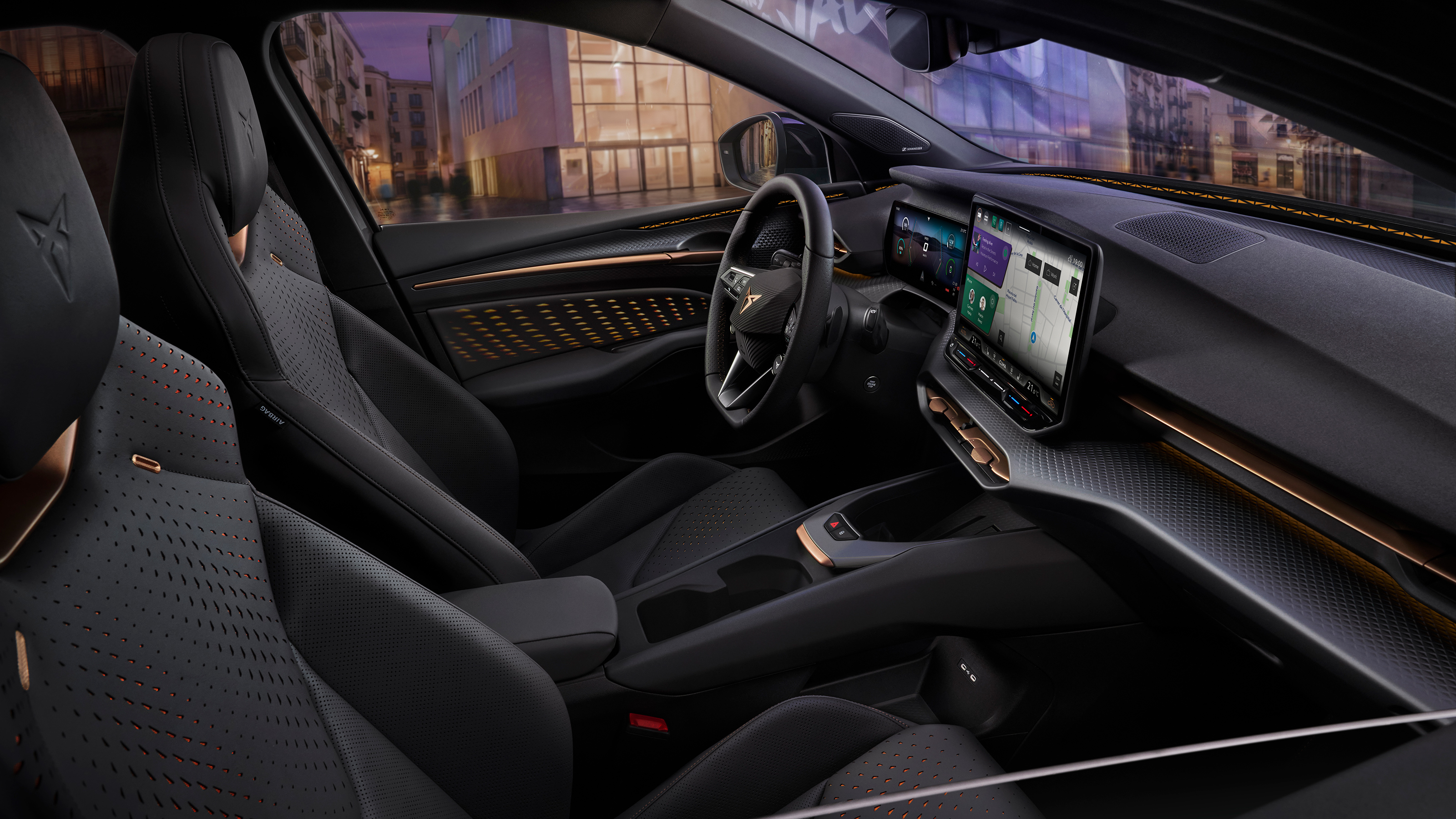 Cupra Raval - front seats