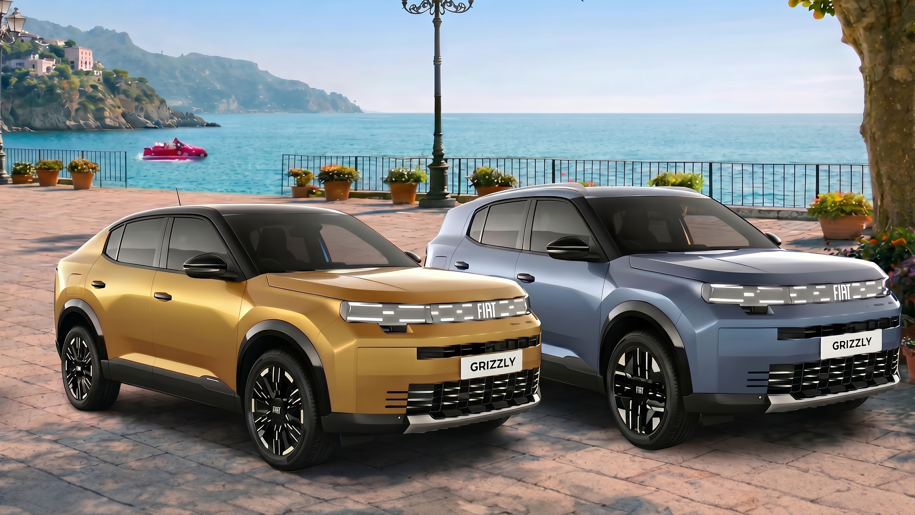 Fiat Grizzly presentation image. AI enhanced