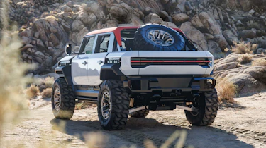 GMC Hummer X concept - rear 3/4 static