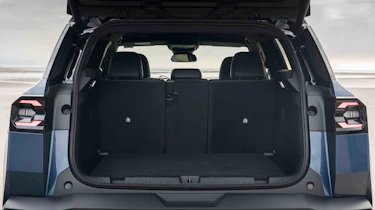 Jeep Compass - boot, seats up