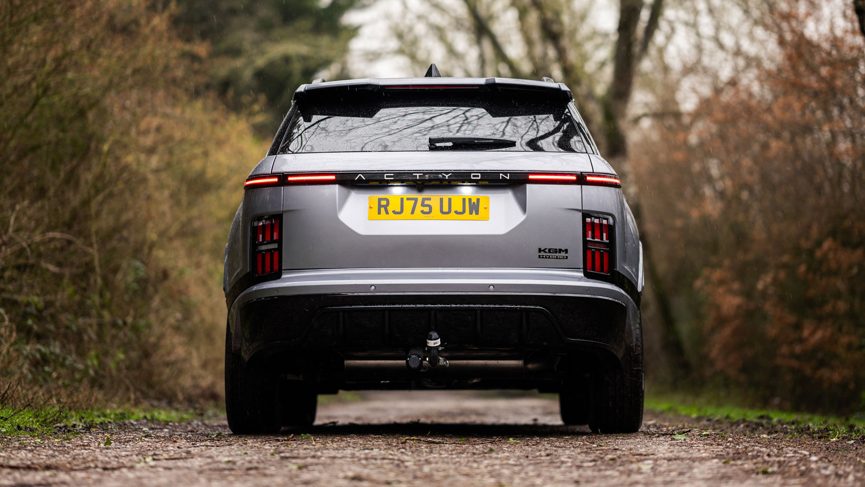 KGM Actyon Hybrid - full rear