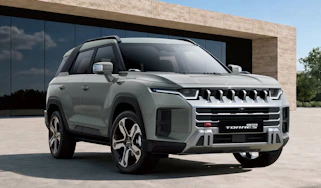 KGM Torres facelift - front static