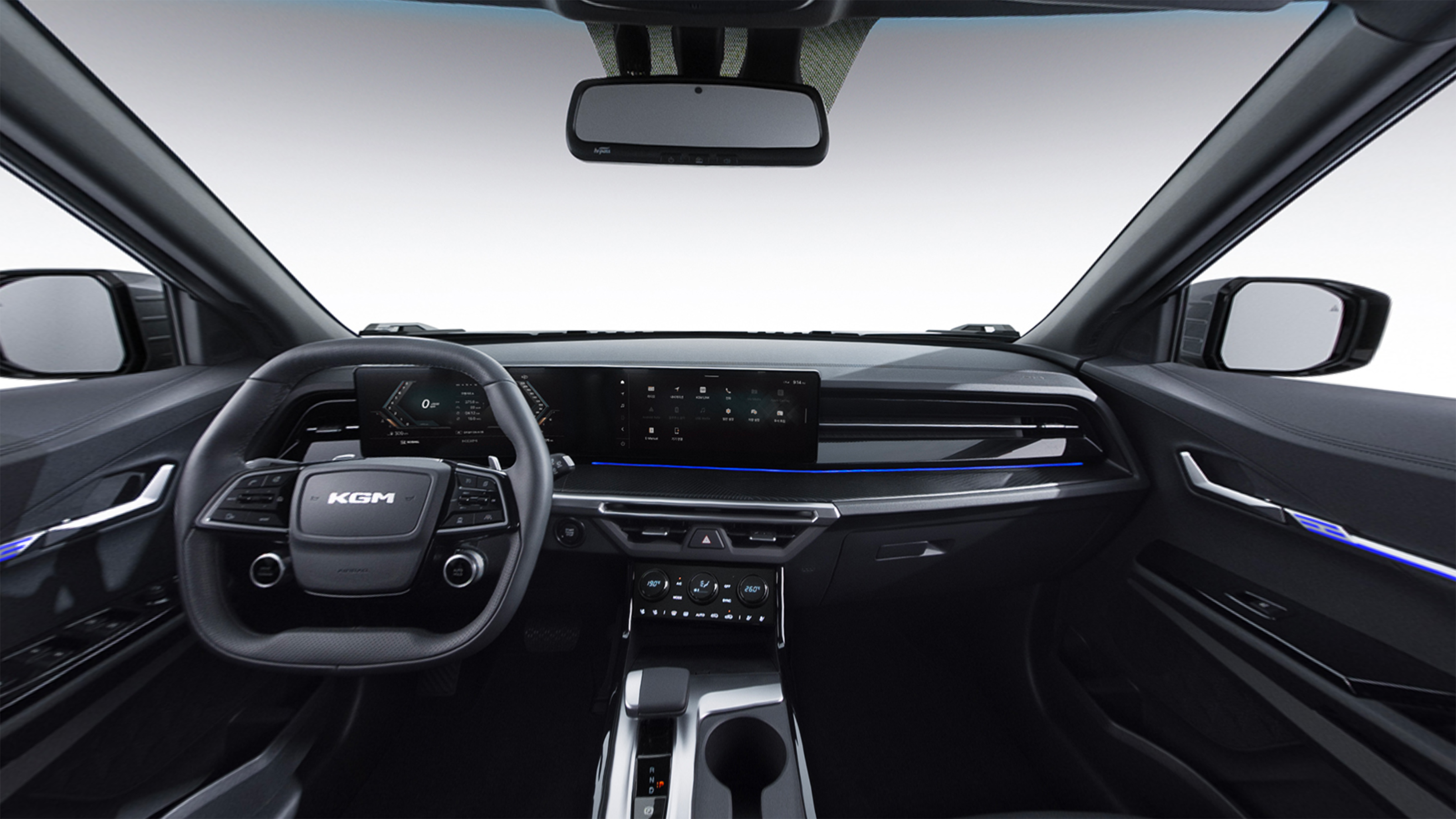 KGM Torres facelift - interior