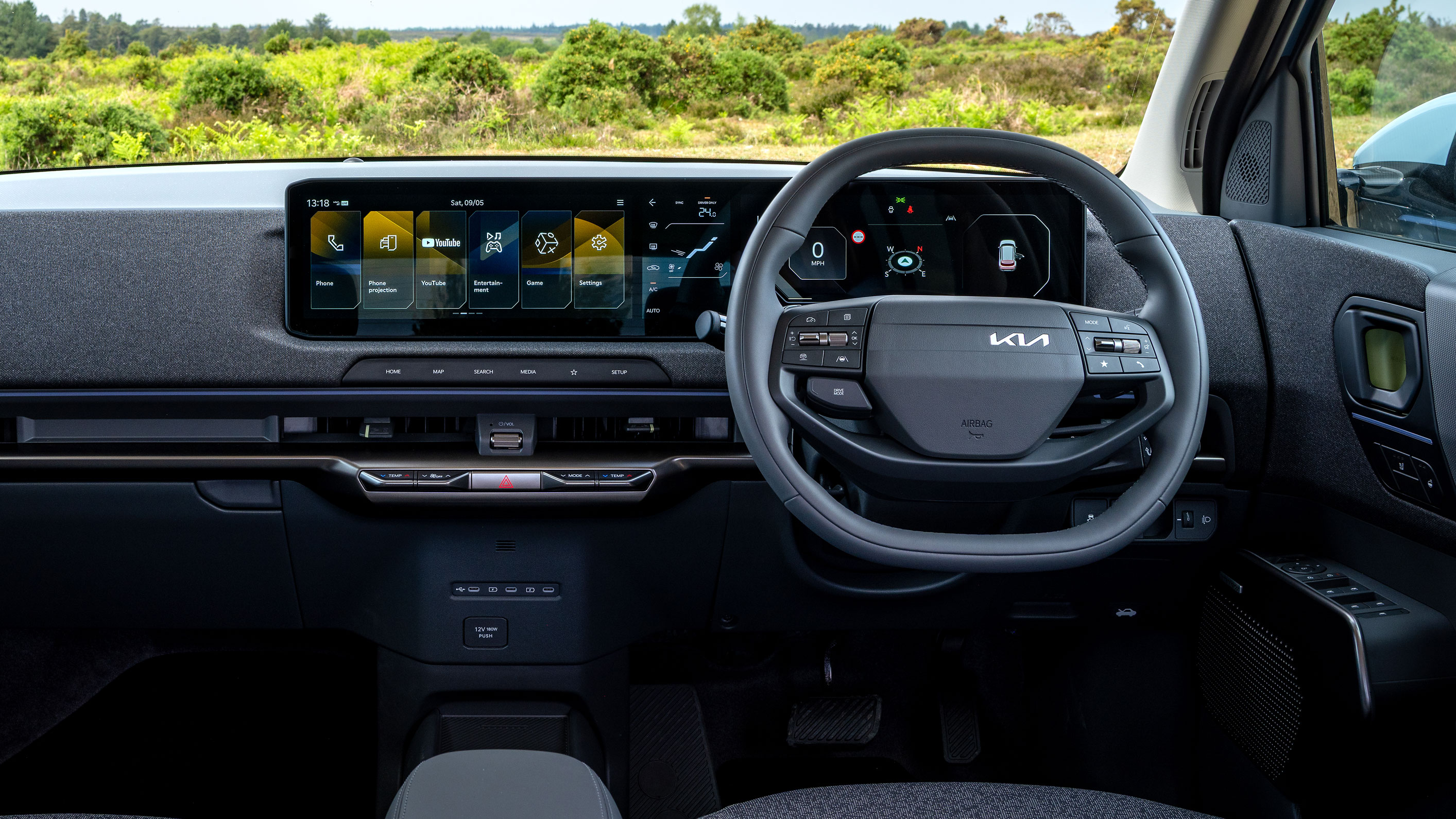 Kia EV2 UK - dash