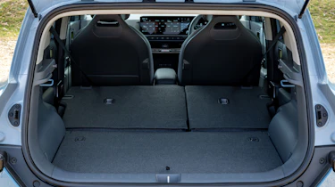 Kia EV2 UK - boot seats down