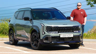 Ellis Hyde with the Kia Seltos
