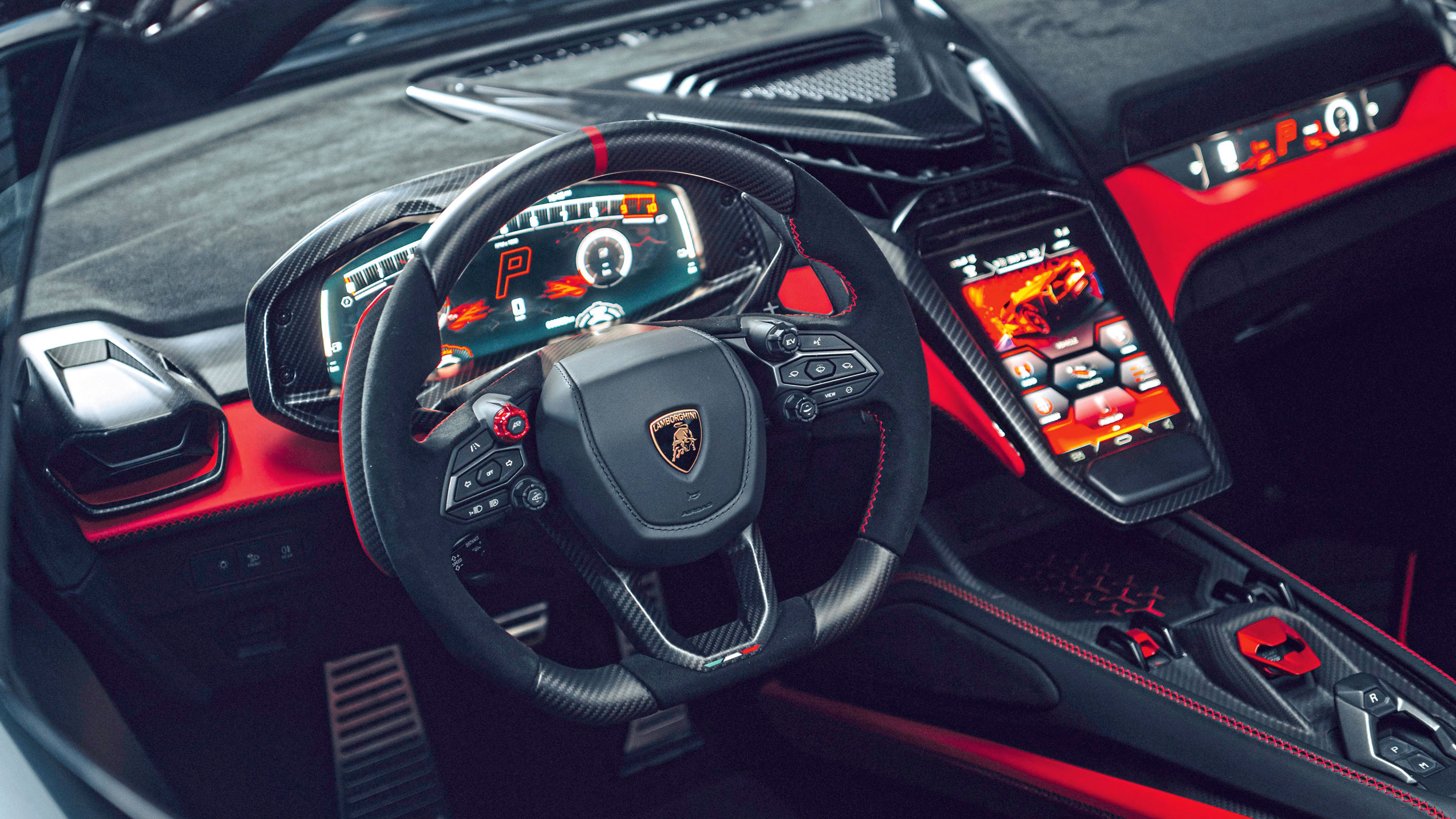 Lamborghini Fenomeno Roadster - dash