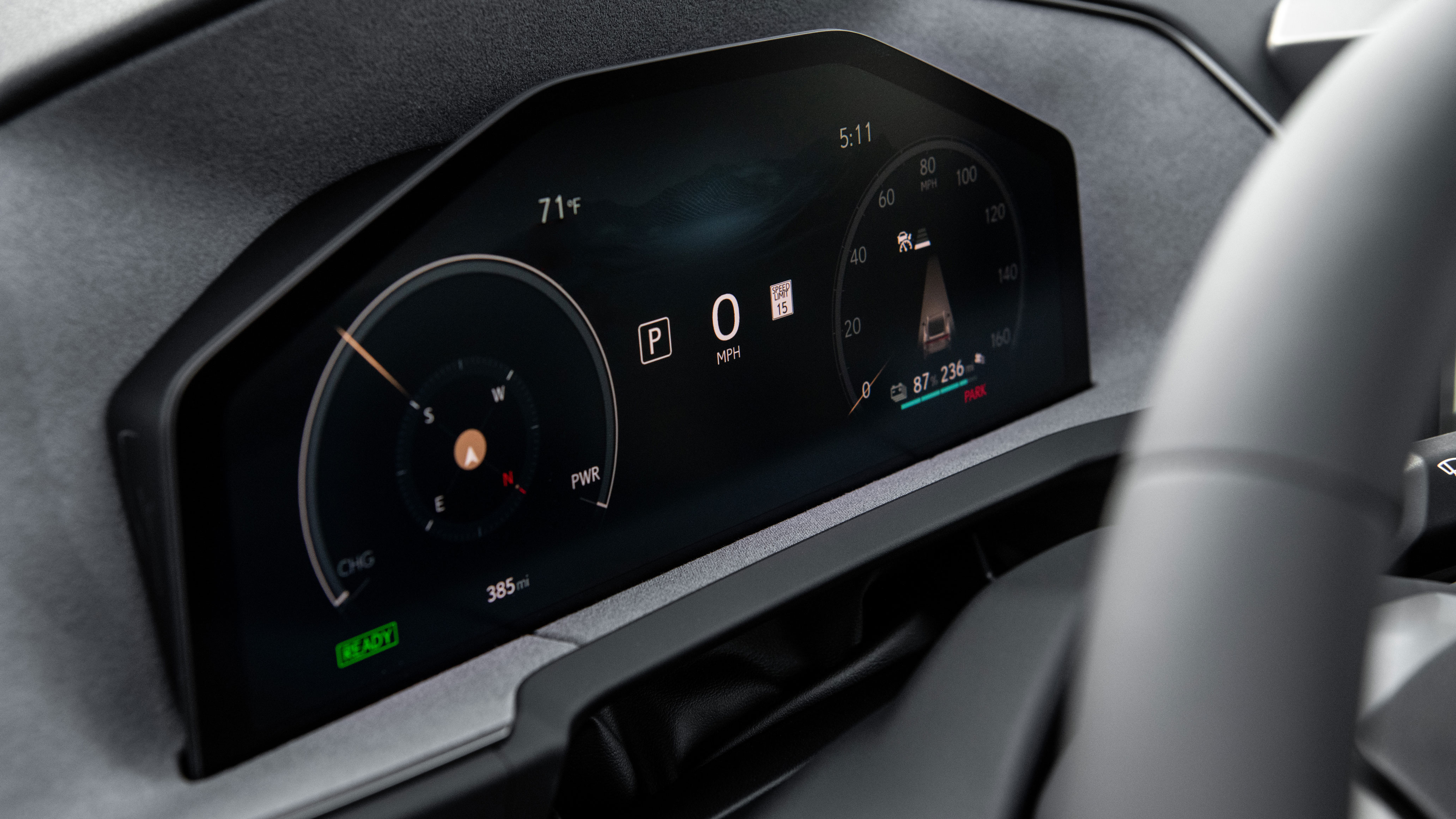 Lexus ES - dials
