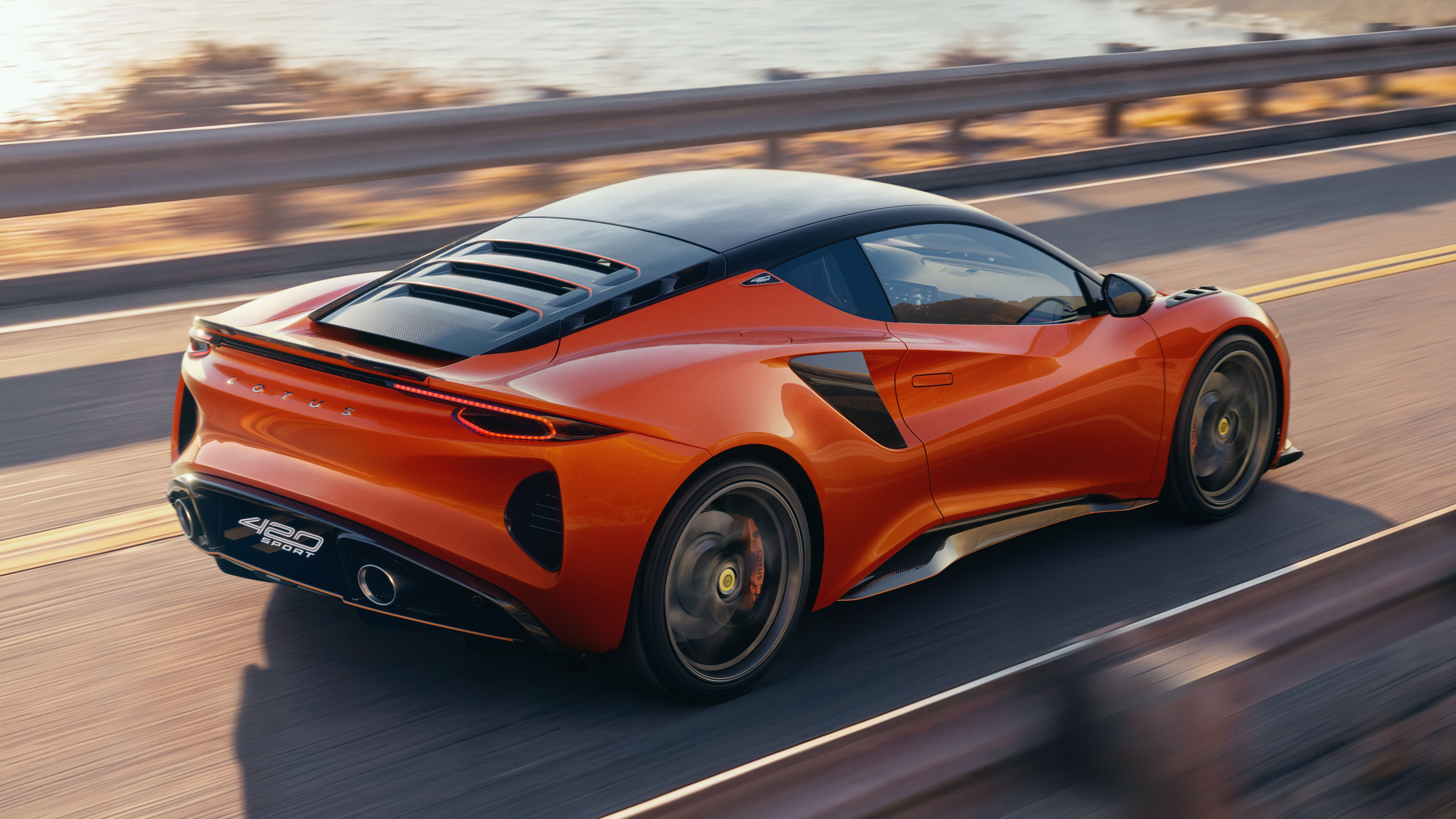 Lotus Emira 420 Sport - rear action
