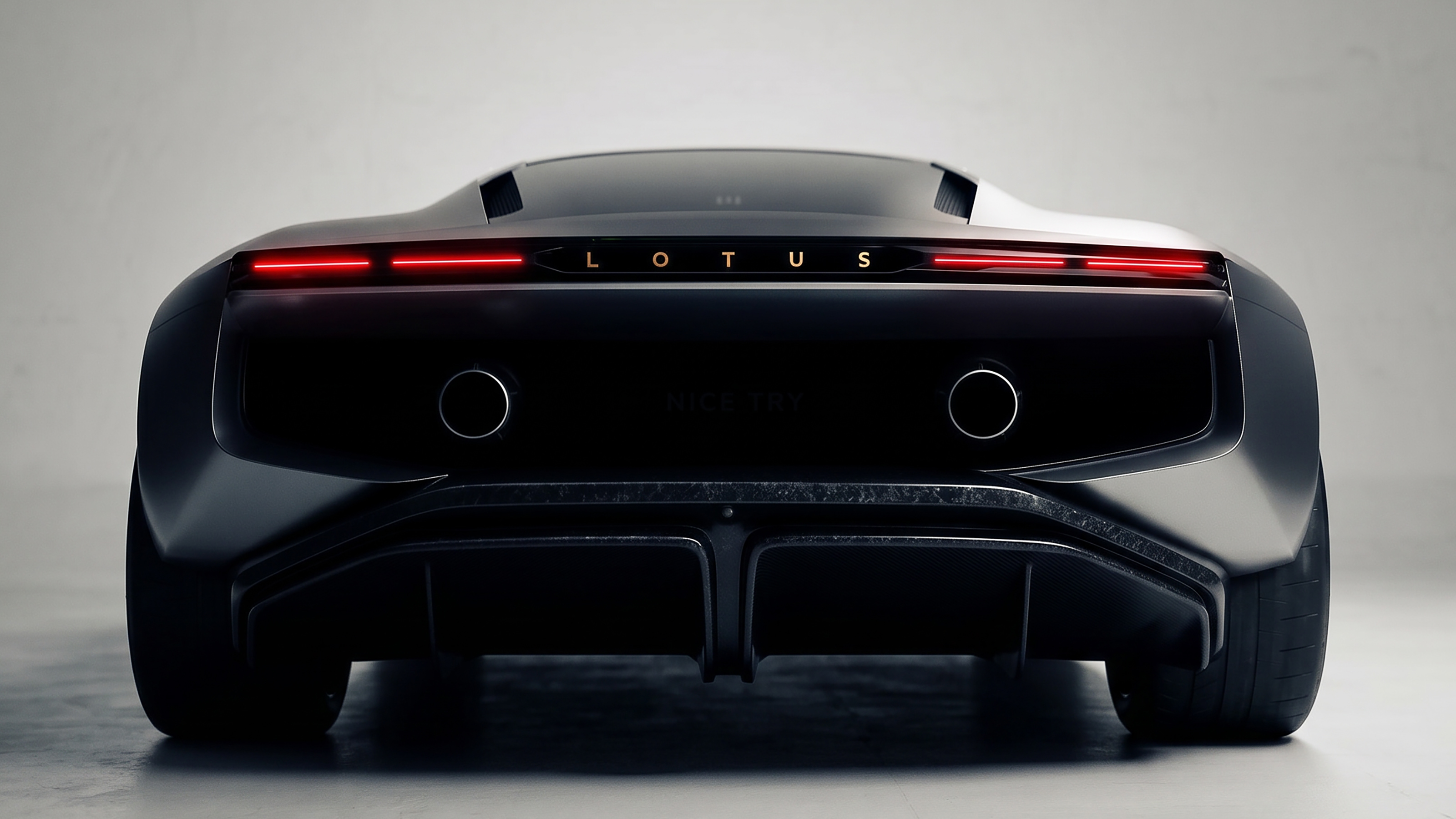 Lotus Type 135 teaser - full rear