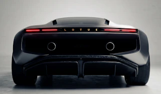 Lotus Type 135 teaser - full rear