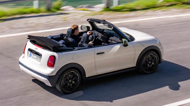 MINI Cooper Convertible S Paul Smith Edition - rear overhead