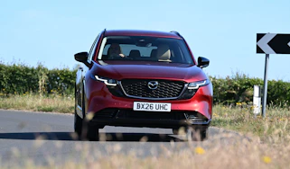 Mazda CX-5 - front cornering