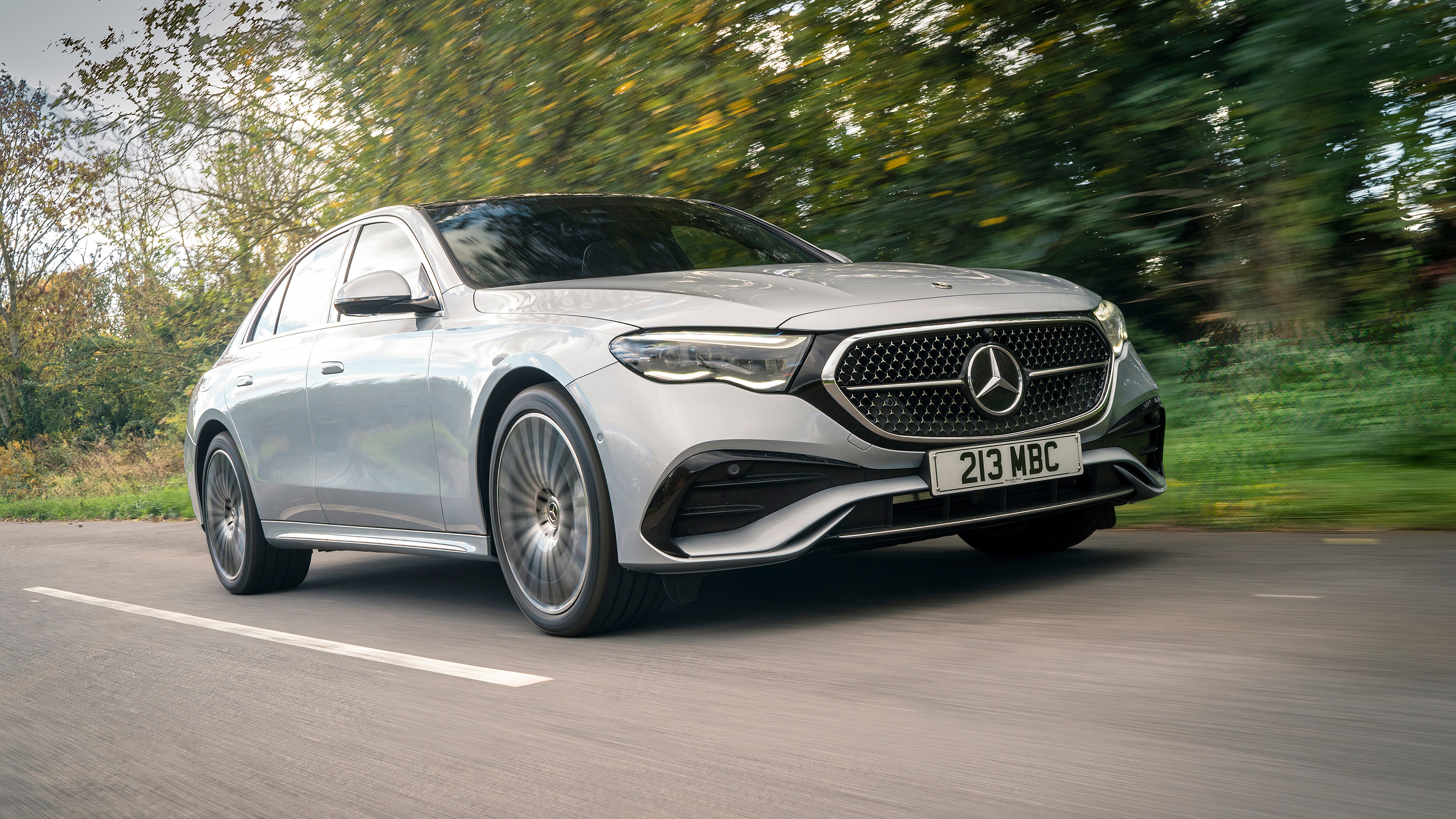 Mercedes E-Class - front tracking