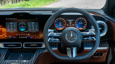Mercedes GLC Electric - front interior