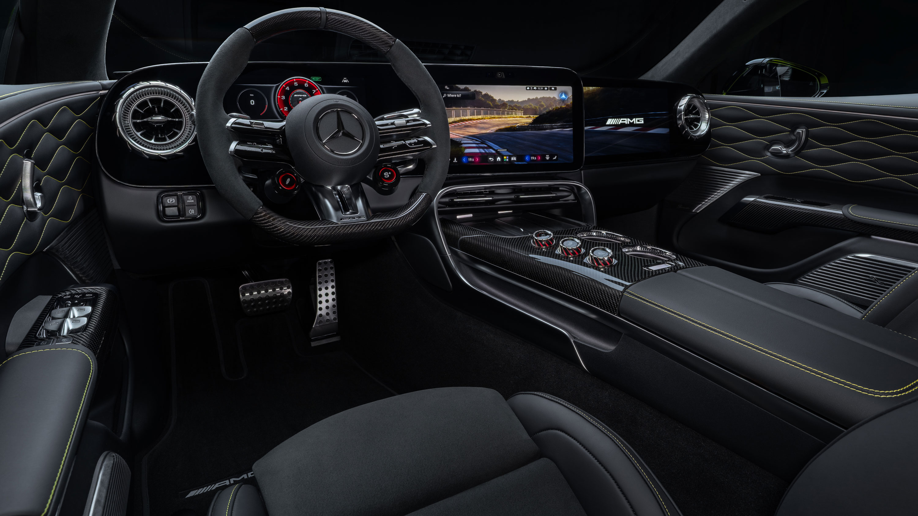 Mercedes-AMG GT 4-Door Coupe - cabin