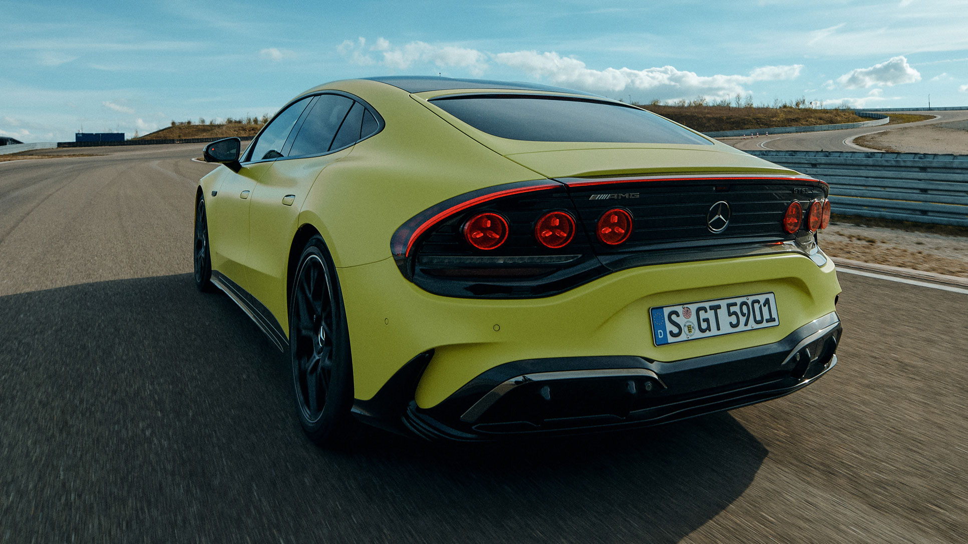 Mercedes-AMG GT 4-Door Coupe - rear action