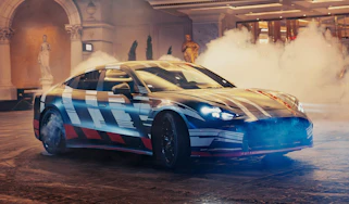 Mercedes-AMG drifting