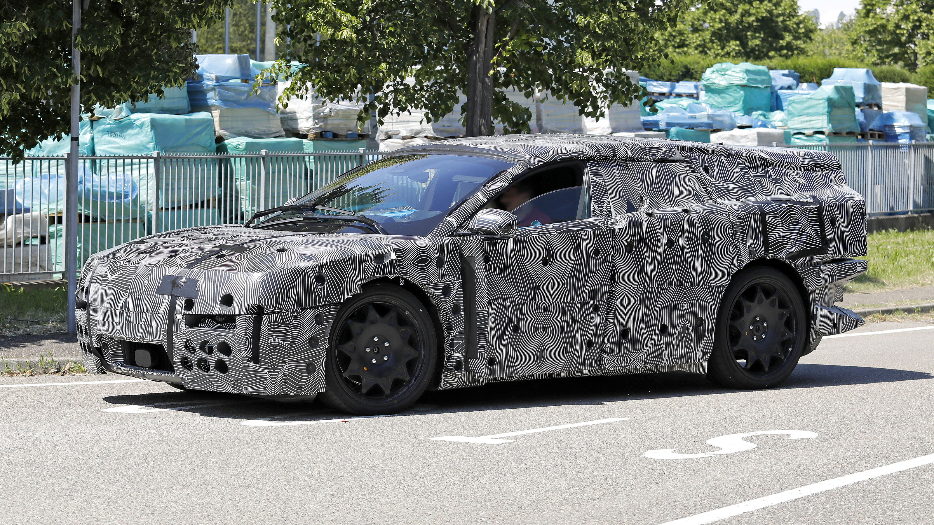 New Ferrari Luce final testing - side