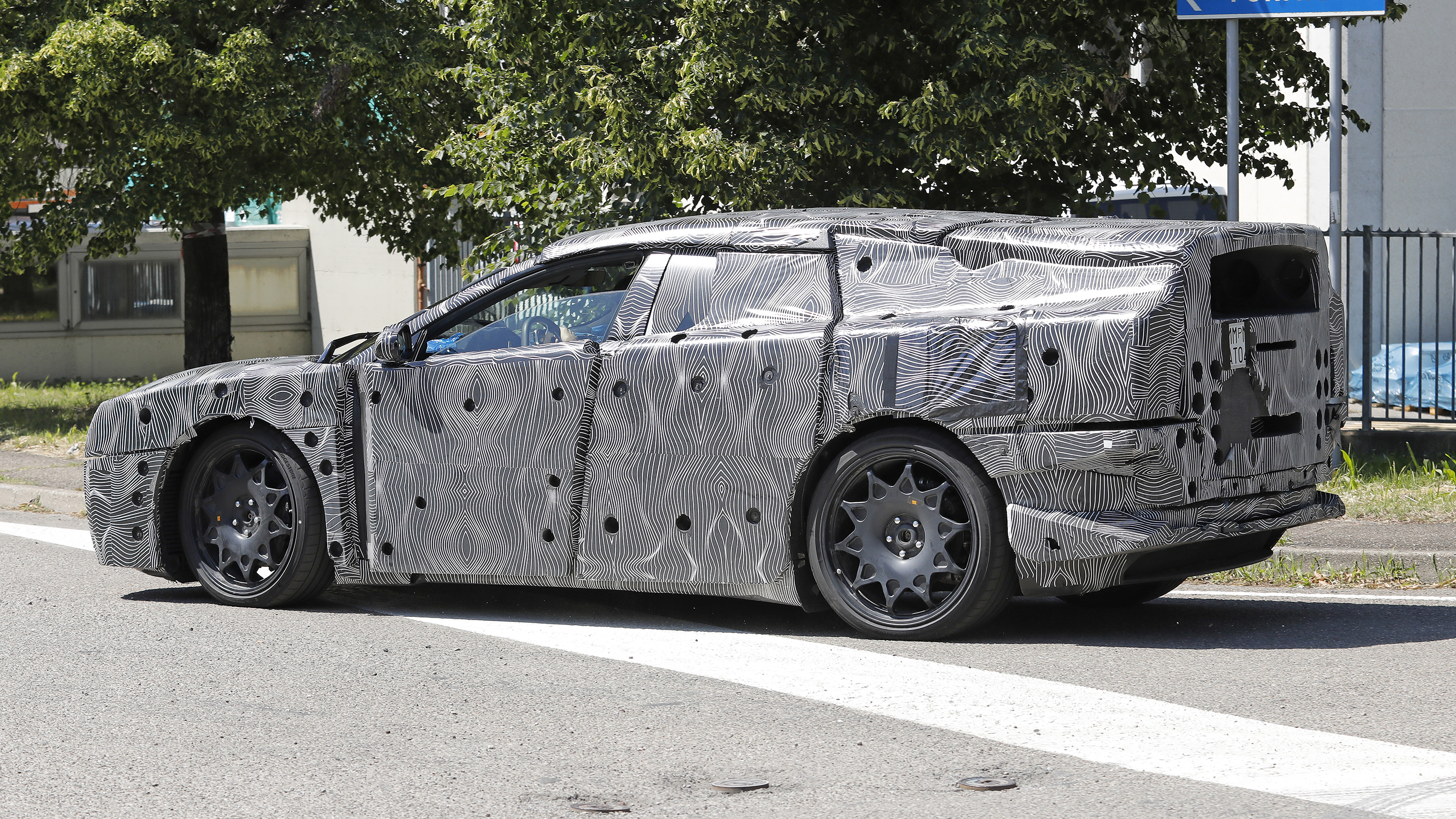 New Ferrari Luce final testing - rear 3/4
