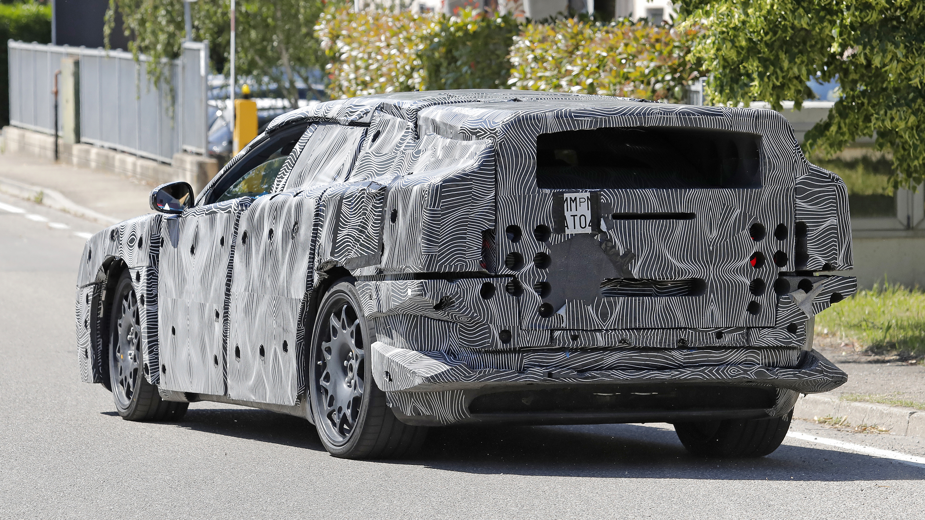 New Ferrari Luce final testing - rear 