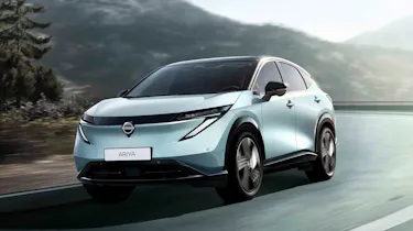 New Nissan Ariya facelift - front tracking