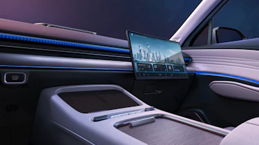 Omoda 7 -sliding screen