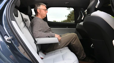 Paul Barker sat in the Polestar 3