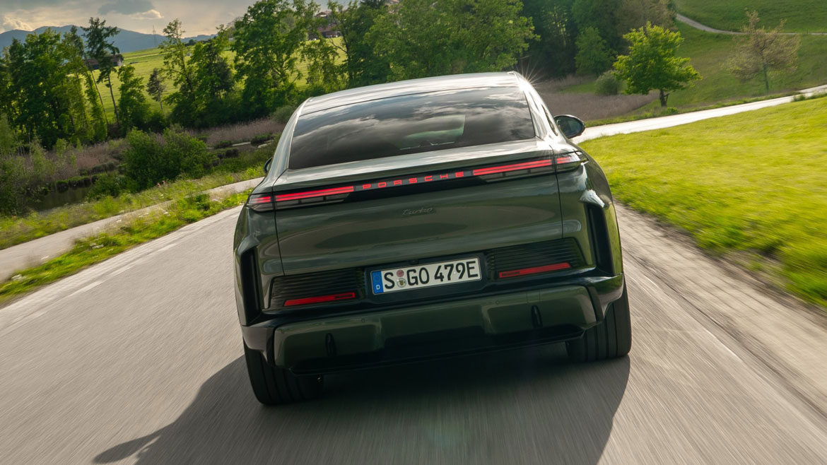Porsche Cayenne Coupe - full rear