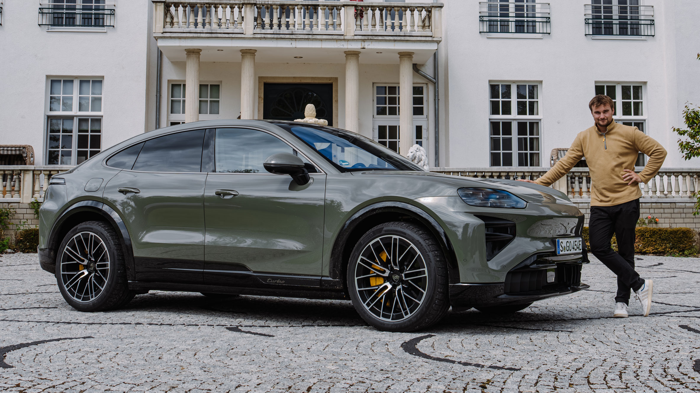 Alastair Crooks and the Porsche Cayenne Coupe